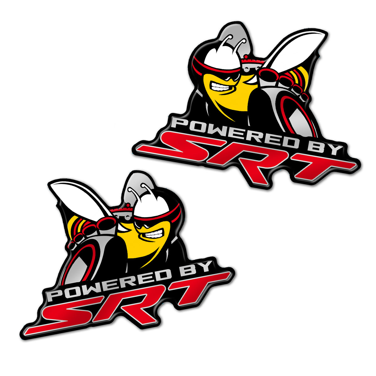 "Powered by SRT" Fender Badge ReBadge Design and Graphics
