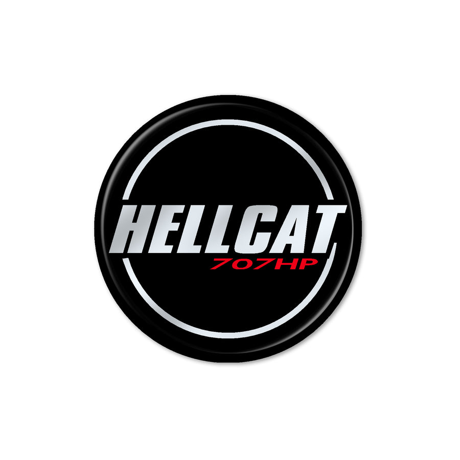 "Hellcat" Fuel Door Inlay