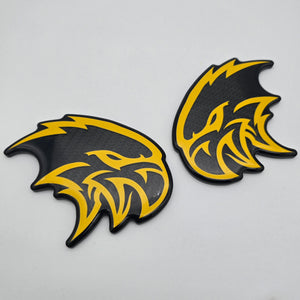 "Carbon Fiber Trackhawk" Fender Badge