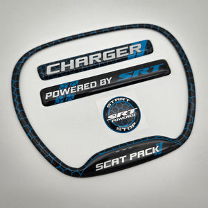 Charger Honeycomb Themed 4-Piece Set