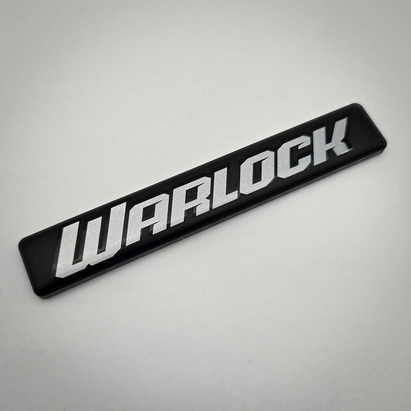 "Black Warlock" Dash Badge