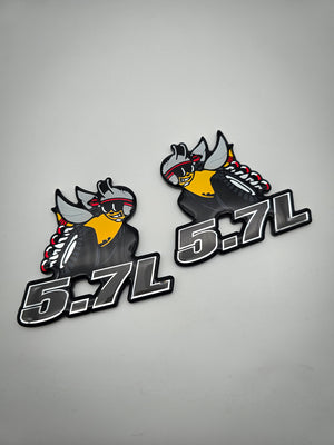 "Retro RT Scat Bee" Fender Badge