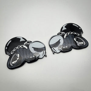 "Black Widow" Fender Badge