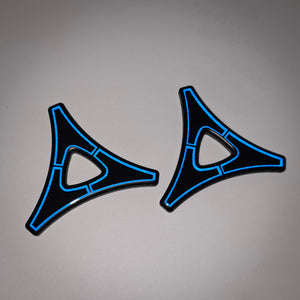 Reflective "Frazog" Fender Badge