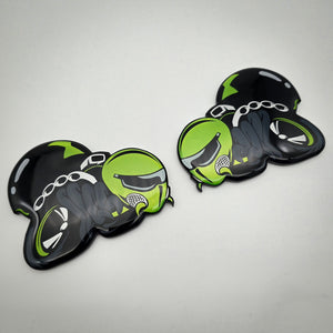 "Black Widow" Fender Badge