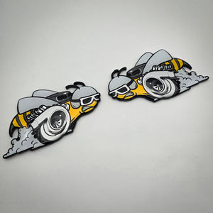 "SuperScat Turbo" Fender Badges