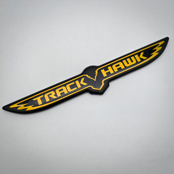 "Matte Trackhawk V2" Trunk Badge