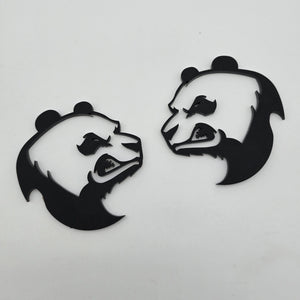 Poison Panda Fender Badges