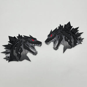 HellZilla Fender Badges