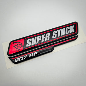 "SuperStock 807" Fender badge