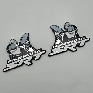 "Powered by SRT" Fender Badge