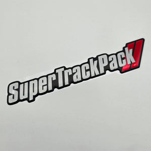 "Super Track Pack" Grille Badge