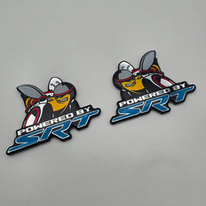 "Powered by SRT" Fender Badge