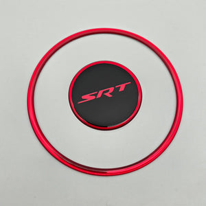 Round "SRT" Steering Wheel Center Badge