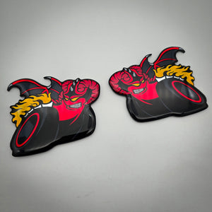 "Demon Pack" Fender Badge