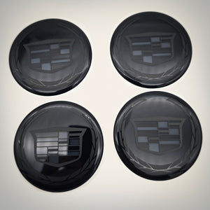 CTS-V Grayscale Wheel Cap Badges