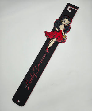 "Lady Driven" Hood Prop