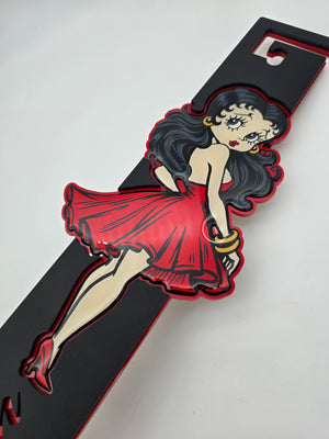 "Lady Driven" Hood Prop