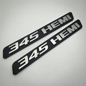 "345 HEMI" Half Cover Inlay