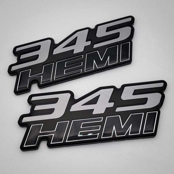 345 Hemi Fender Badge