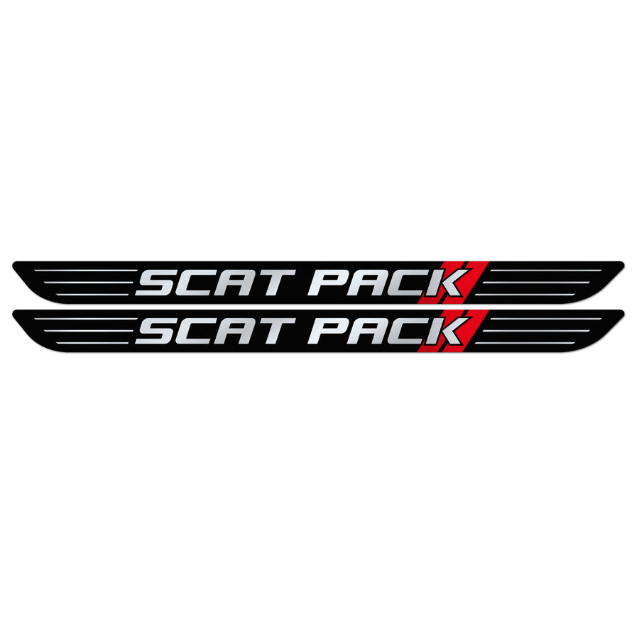 "Scat Pack" Door Sill Appliqué