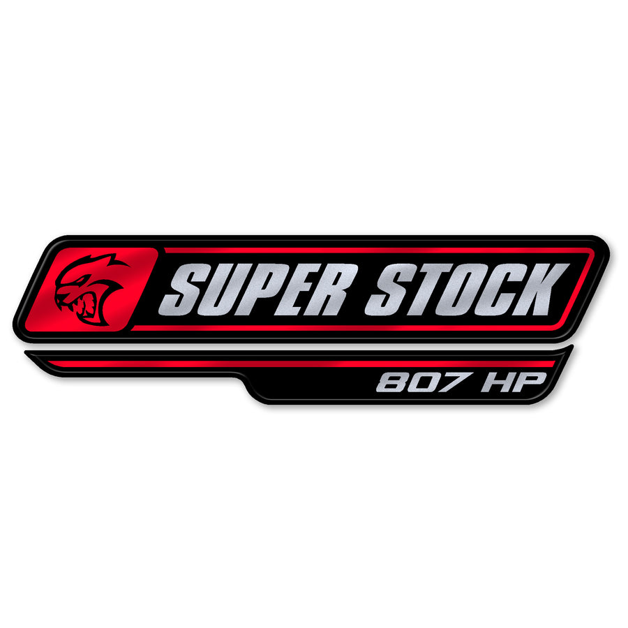 "SuperStock 807" Fender badge