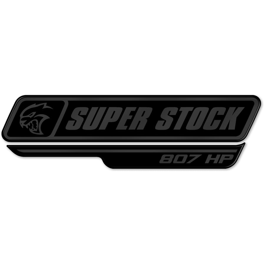 "SuperStock 807 GS" Fender badge