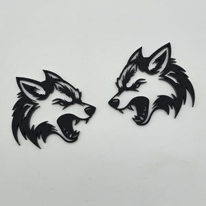 "Dark Wolf" Fender Badges