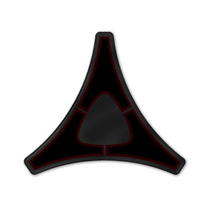 Reflective Blackout "Fratzog" Grille Badge