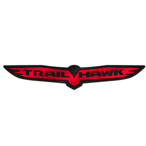 "Matte Trailhawk" Trunk Badge