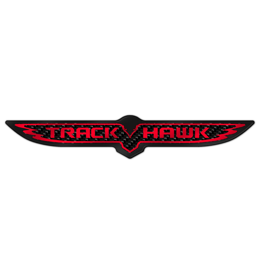 "CF Trackhawk V2" Trunk Badge
