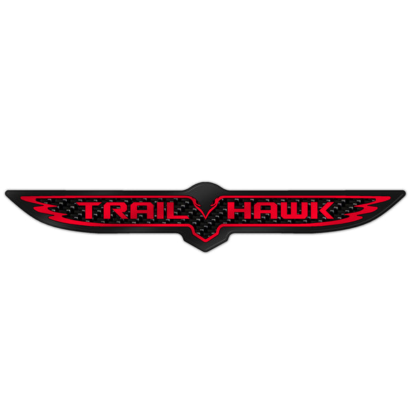 "CF Trailhawk V2" Trunk Badge