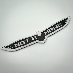 Matte "Not-A-Hawk" Trunk Badge