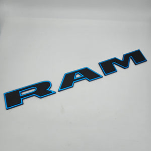 Matte "Ram" Grille Lettering