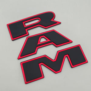 Matte "Ram" Grille Lettering