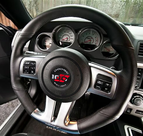 Black "EST 1914" Steering Wheel Center Badge