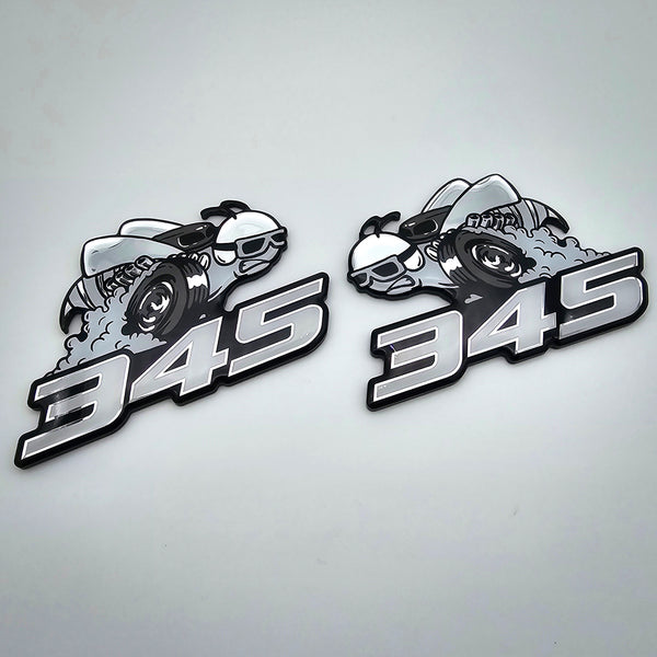 345 "Super Scat" Fender Badge