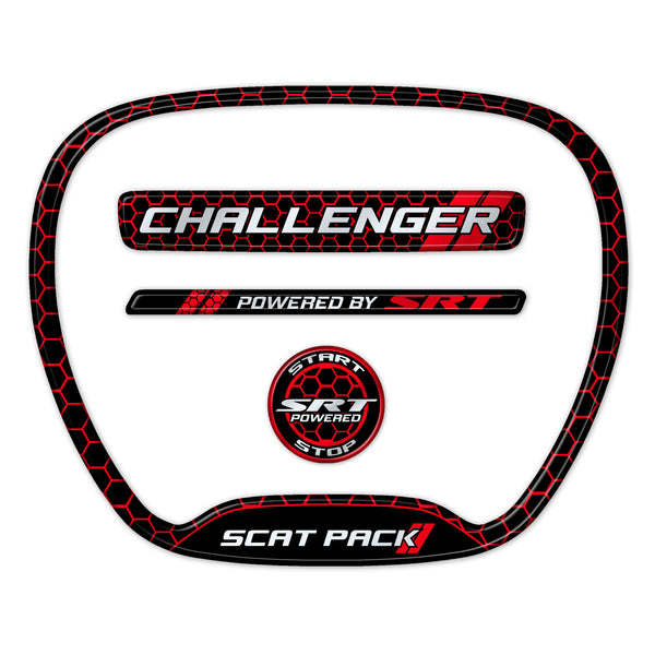 Challenger Honeycomb Themed 4-Piece Set