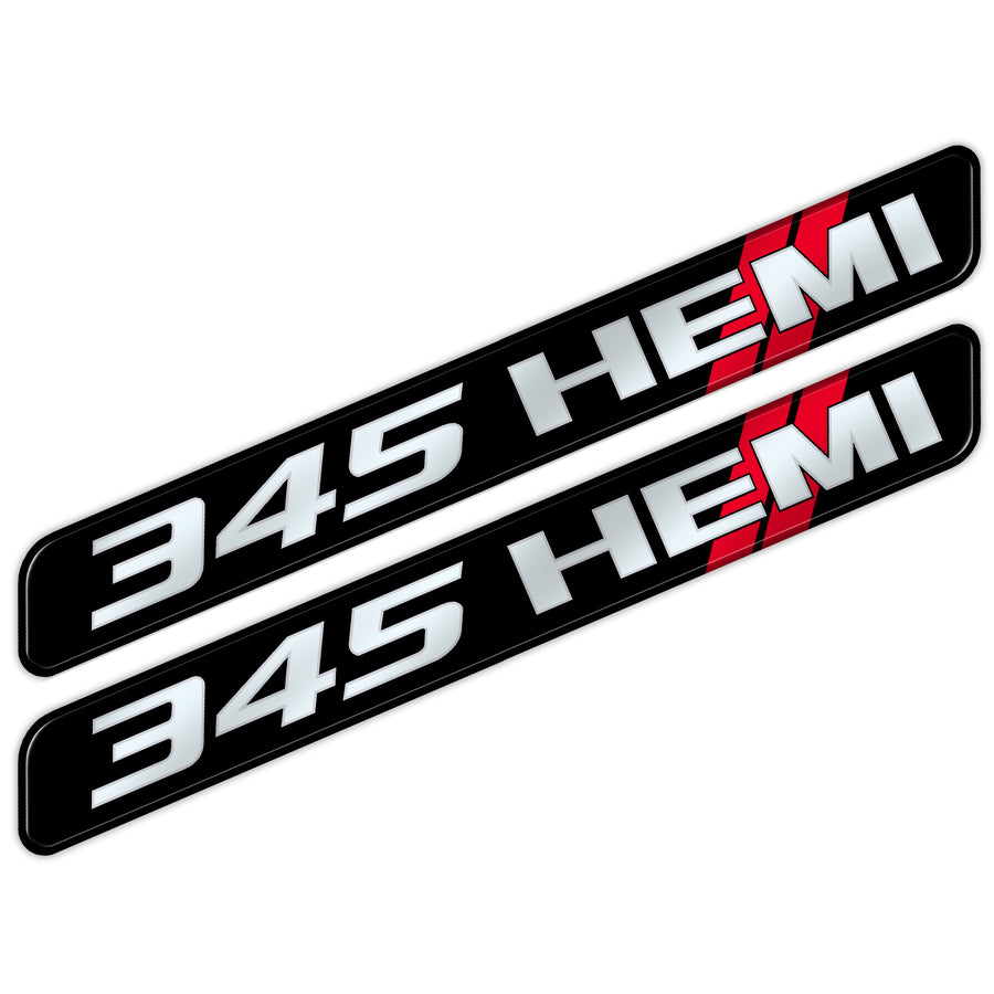 "345 HEMI" Half Cover Inlay