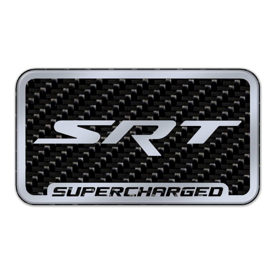 "Carbon Fiber SRT Supercharger" Badge