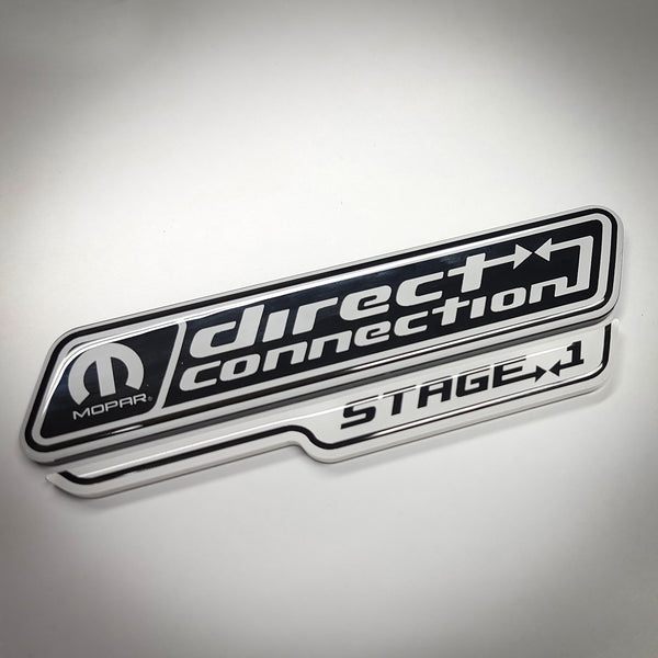 Direct Connection "Black & White" Fender Badge