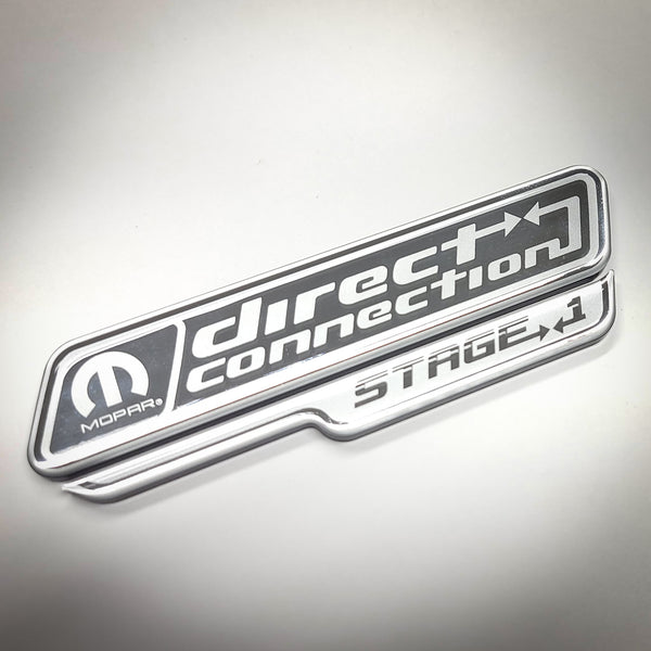 Direct Connection Polished Fender Badge