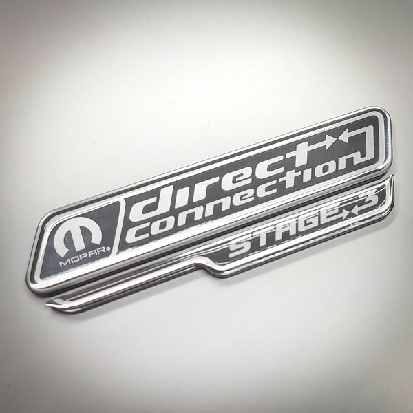 Direct Connection Polished Fender Badge