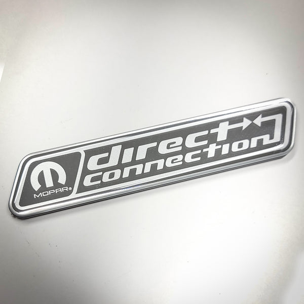 Direct Connection Polished Fender Badge