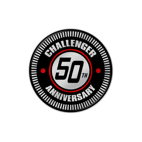 "50th Challenger" Fuel Door Inlay