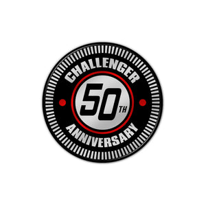 "50th Challenger" Fuel Door Inlay