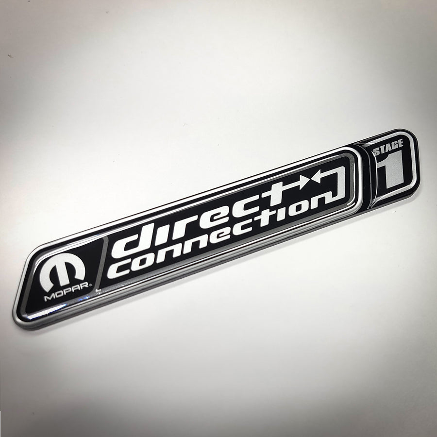 Direct Connection Black Metallic Grille Badge