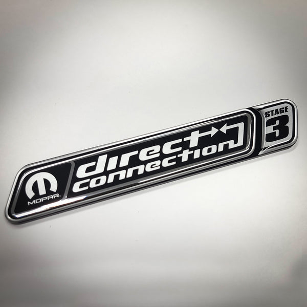 Direct Connection Black Metallic Grille Badge