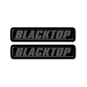 "Blacktop" Key Fob Inlay