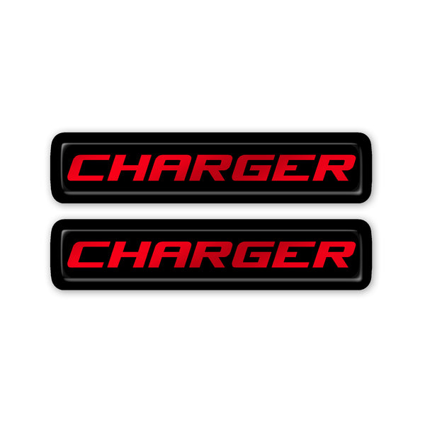 "Charger" Key Fob Inlay